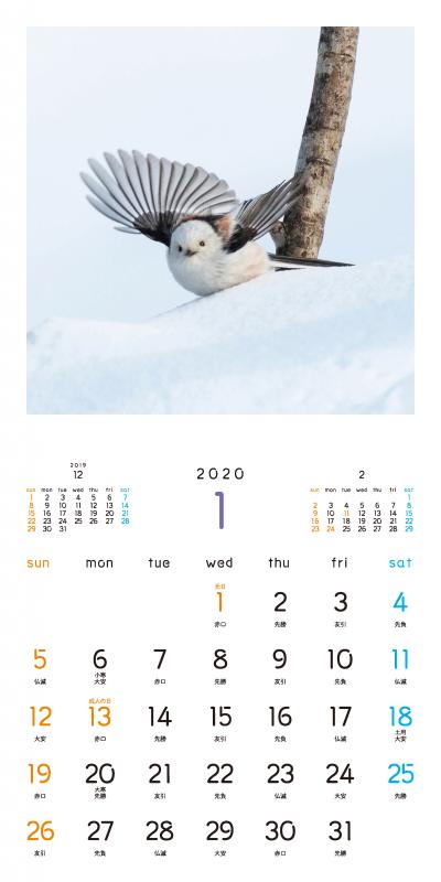 もふもふふわふわ シマエナガ カレンダー Seshop Com 翔泳社の通販