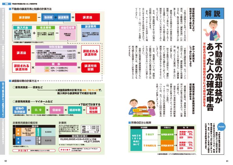 自分でパパッと書ける確定申告 令和3年3月15日締切分【PDF版