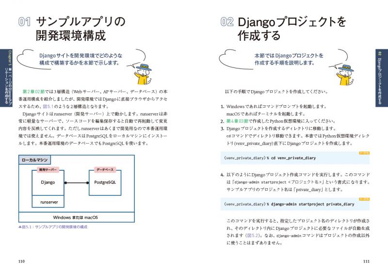 動かして学ぶ！Python Django開発入門 第2版（大高 隆）｜翔泳社の本