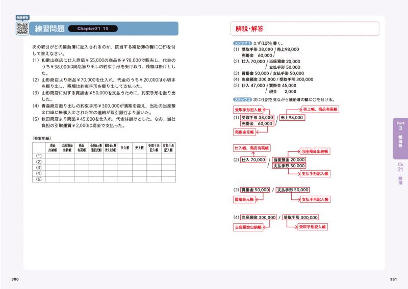 簿記教科書 パブロフ流でみんな合格 日商簿記3級 テキスト＆問題集